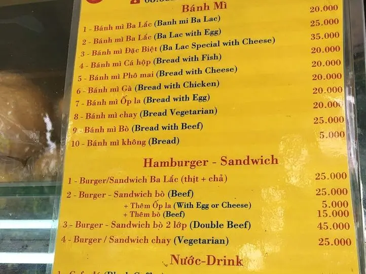 アクセス抜群！ベトナムのソウルフード、バインミーの名店～Ba Lac(バラック)～