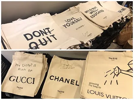 The E.Y.E Saigon – サイゴン中心部のユニークなトートバッグ・ブティック