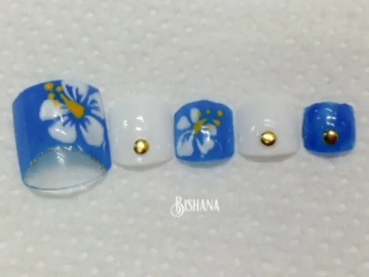 【ネイルサロン美沙那】フットジェルネイル☆美人は末端から