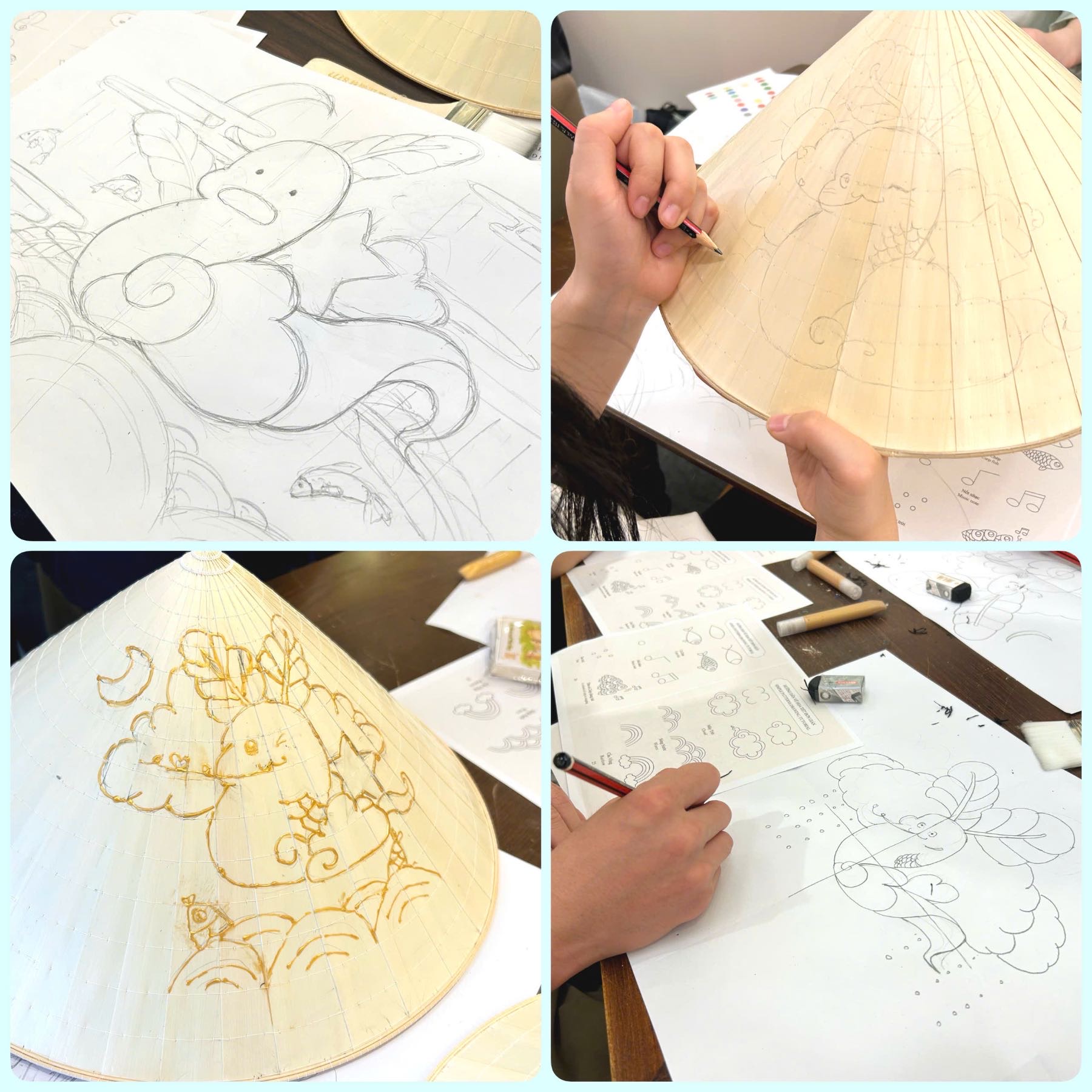 ドンホーアートとノンラー絵付け体験